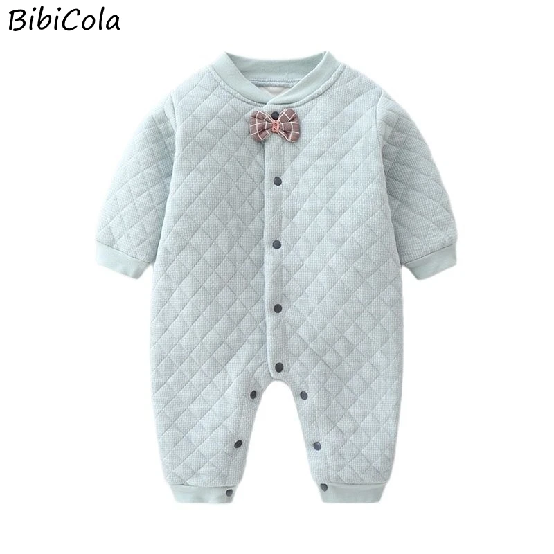 

Детские комбинезоны унисекс для новорожденных; Осенне-зимний утепленный комбинезон для маленьких мальчиков и девочек; Детский Модный комб...