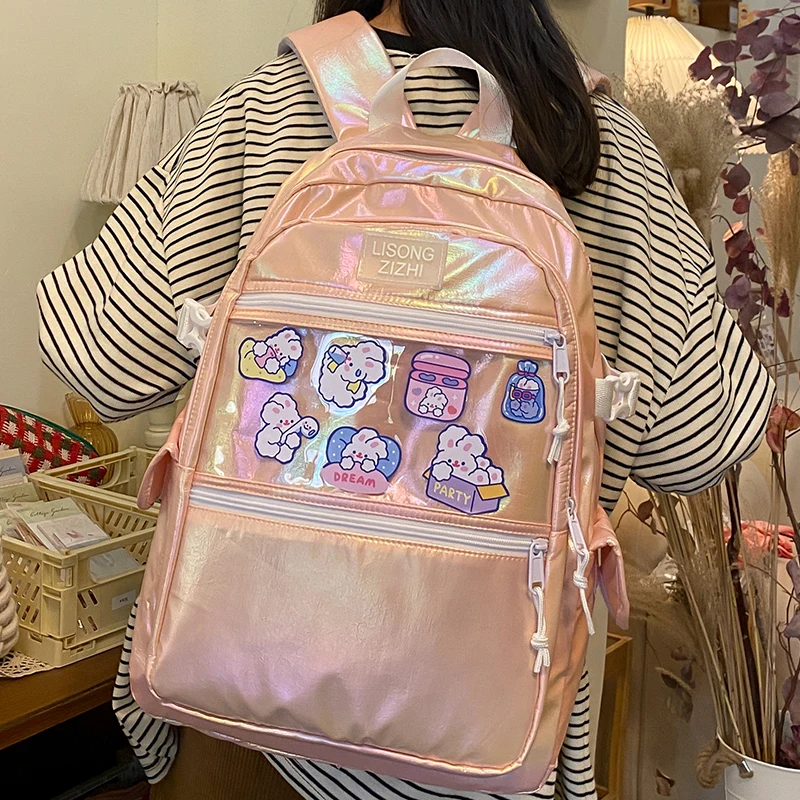 

Kawaii Women's backpack Bags Shoulder bag Children backpack for girls large capacity schoolbag Travel bags