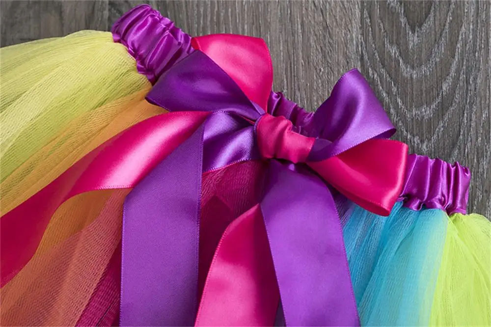 Юбка пачка для маленьких девочек от 3 до 8 лет мини юбка принцессы вечерние