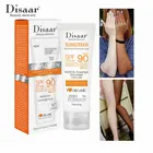 Dissar, защита кожи, органический солнцезащитный крем с ультрафиолетовыми лучами, увлажняющий крем с защитой от УФ-лучей, солнце с защитой от блеска, солнце SPF 90