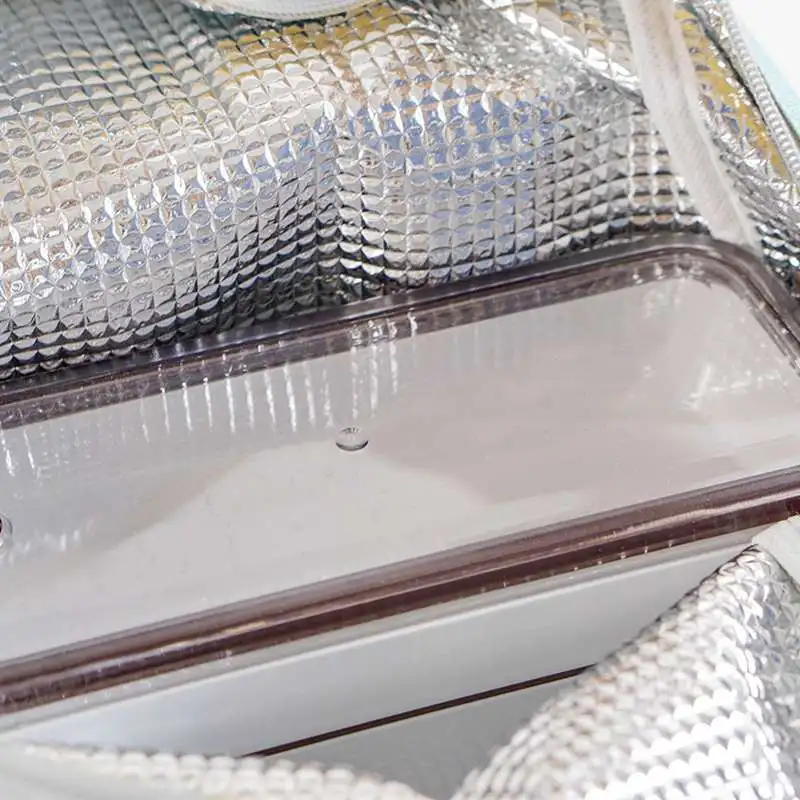 

Lunch Box Bag Cartoon Small Zipper Lunch Bag Office Worker Rice Insulation Bag Oxford Cloth Handbag Convenient Lunch Box Bag .