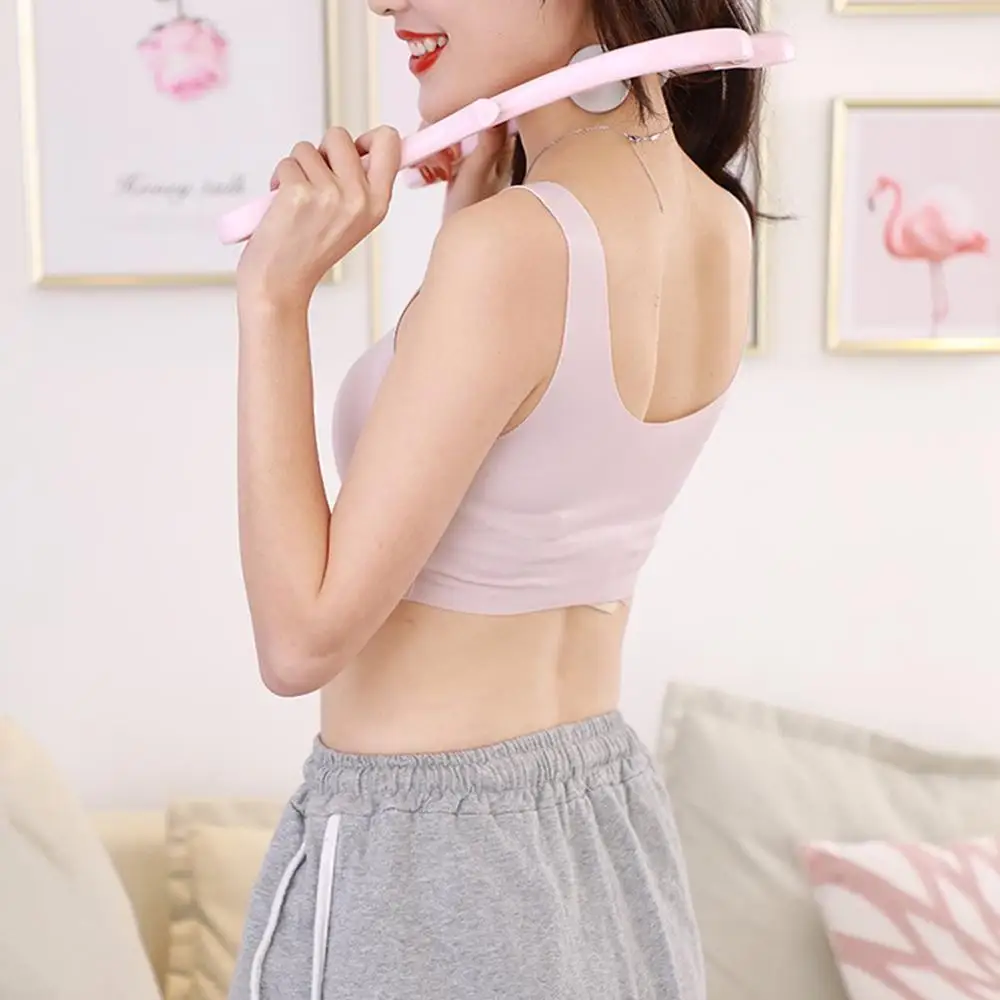 Ролик для массажа шейного отдела позвоночника ручной массажер тела спины