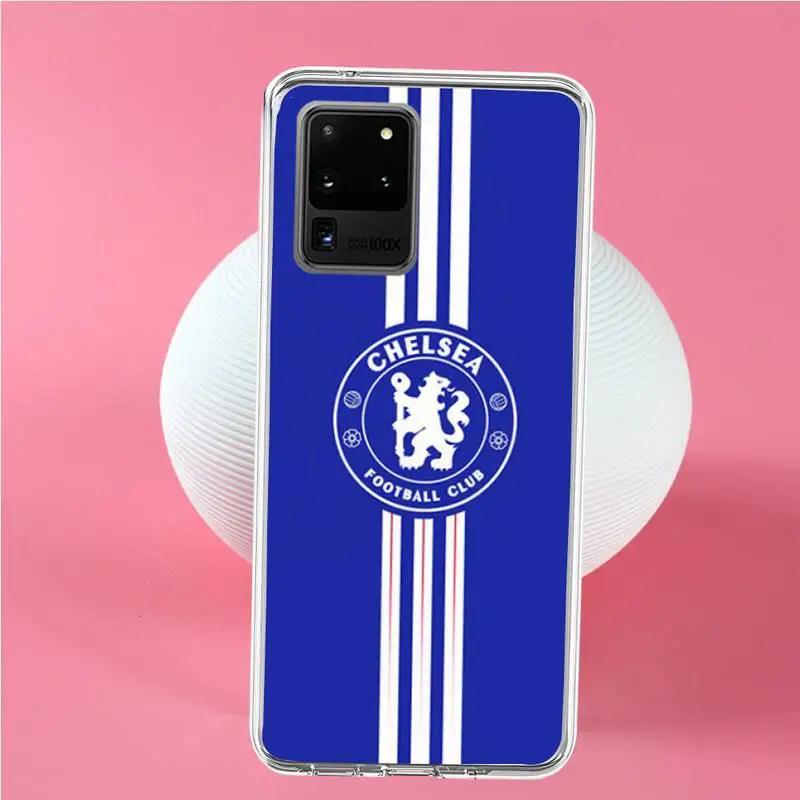 

Chelsea Club Phone Case For Samsung S6 S7 S7 edge S8 S8 Plus S9 S9 Plus S10 S10 plus S10 E(lite)
