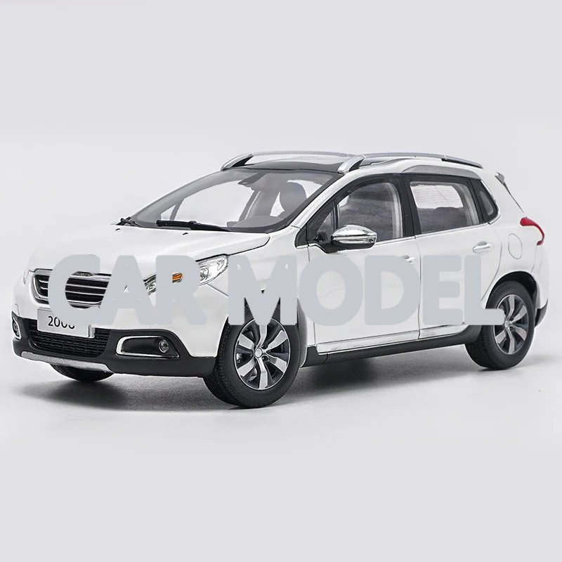 1:18 Масштаб сплава игрушечных автомобилей dongfeng biaozhi 2008 модель автомобиля SUV детских игрушечных автомобилей авторизованный игрушки для детей