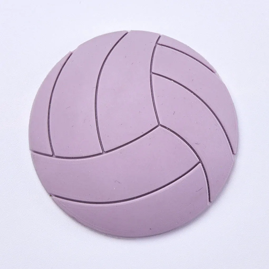 

4pcs Wall Crash Proof Anti-Collision Pad Eliminate Noise Cushion Door Handle Bumper Guard Volleyball Shape