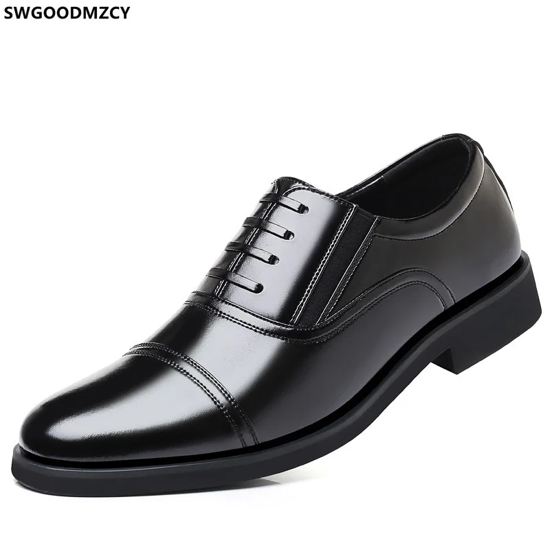 

Formal Shoes Men Office 2023 Leather Casual Shoes Italiano Oxford Shoes for Men Dress Casuales Business Suit Zapatos De Hombre