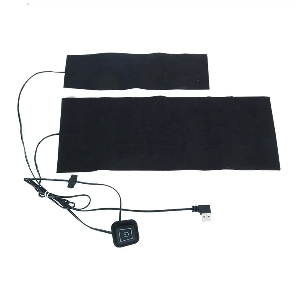 New 5-7V Heating Pad Hand Warmer USB Film Electric Winter Infrared Heat Vest Practical | Спорт и развлечения