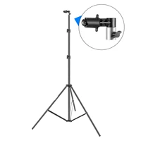neewer 260cm photography light stand and background reflector disc holder clip for photo video studio product portrait shooting