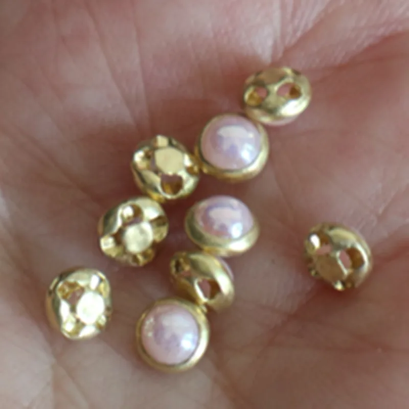 BJD Doll clothes diy accessories 4mm button Beads for needlework- azone lati blyth licca mmk | Игрушки и хобби