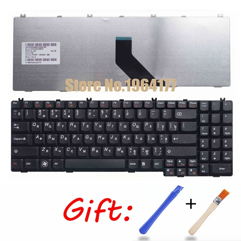 Russa para Lenovo Teclado de Substituição Teclado Gzeele G550a G550m G550s G555 G555a G555ax ru Laptop B560 B550 G550