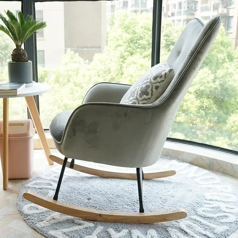 Кресло качалка диван кресло беззаботное стул пожилых людей Спальня балкон для