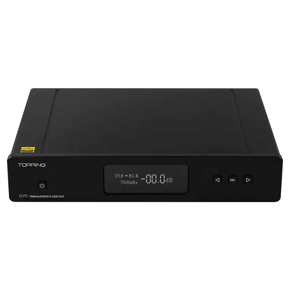 TOPPING D70 полный сбалансированный ЦАП усилитель Bluetooth XMOS XU208 AK4497 USB DAC аудио декодер усилителя DSD512 оптический Caoxial входной усилитель