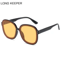 long keeper big frame sunglasses classic vintage men sunglasses oversized mirror men out door sun glasses fashion glasses