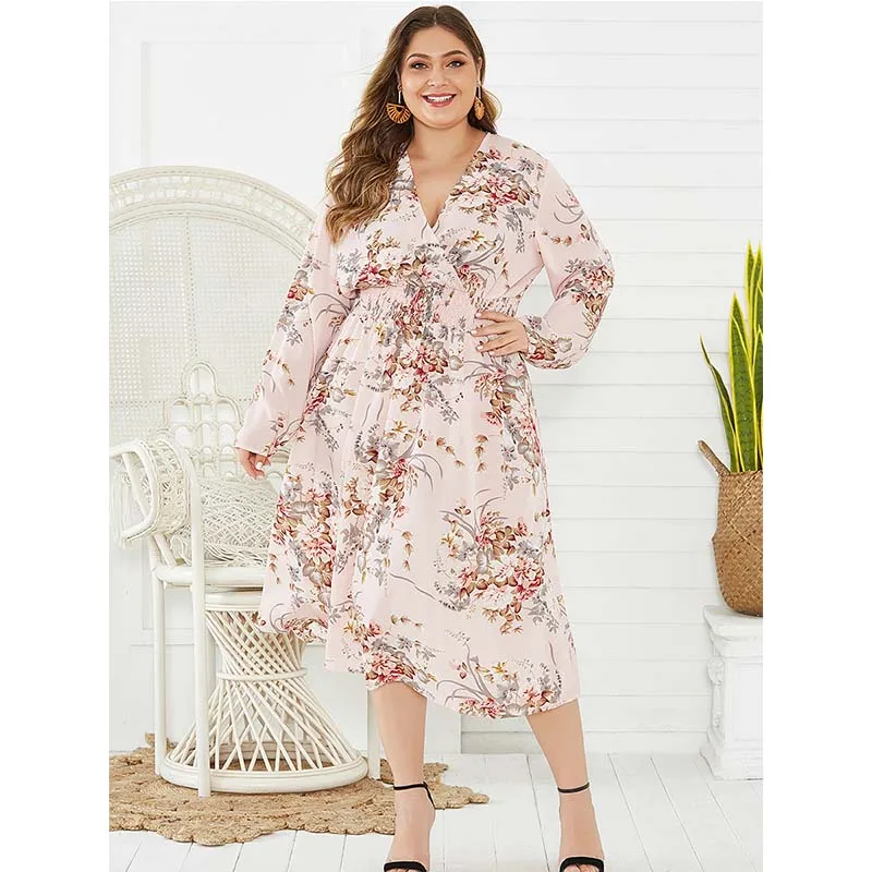 WHZHM розовые платья с длинным рукавом сексуальное нижнее белье глубоким v-образным