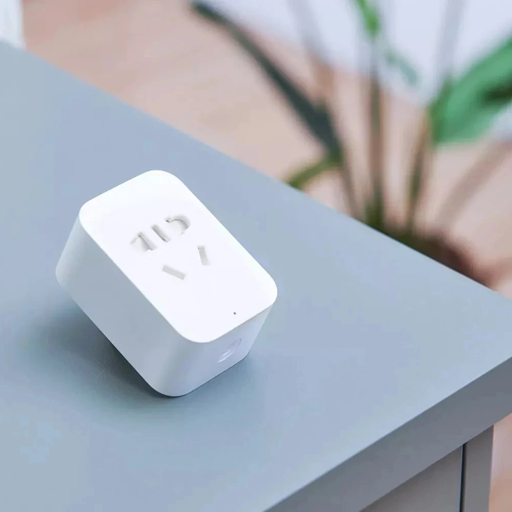 Умная розетка Xiaomi Mi Smart WiFi 2 штекера пульт дистанционного управления поддержка