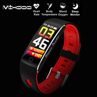 mixdaa smart watch waterproof fitness trackers heart rate body temperature smart bracelet android ios sport for iphone xiaomi