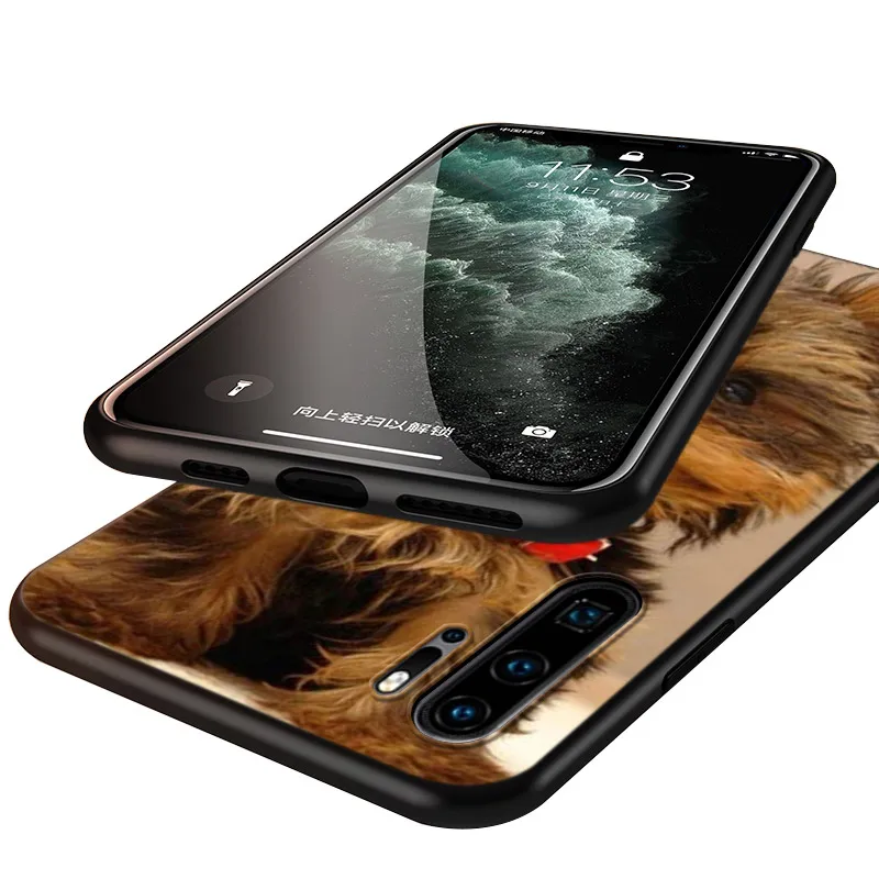 

Silicone Cover Yorkshire Terrier Dog for Huawei P40 P30 P20 Pro P10 P9 P8 Lite E Plus 2019 2017 Phone Case