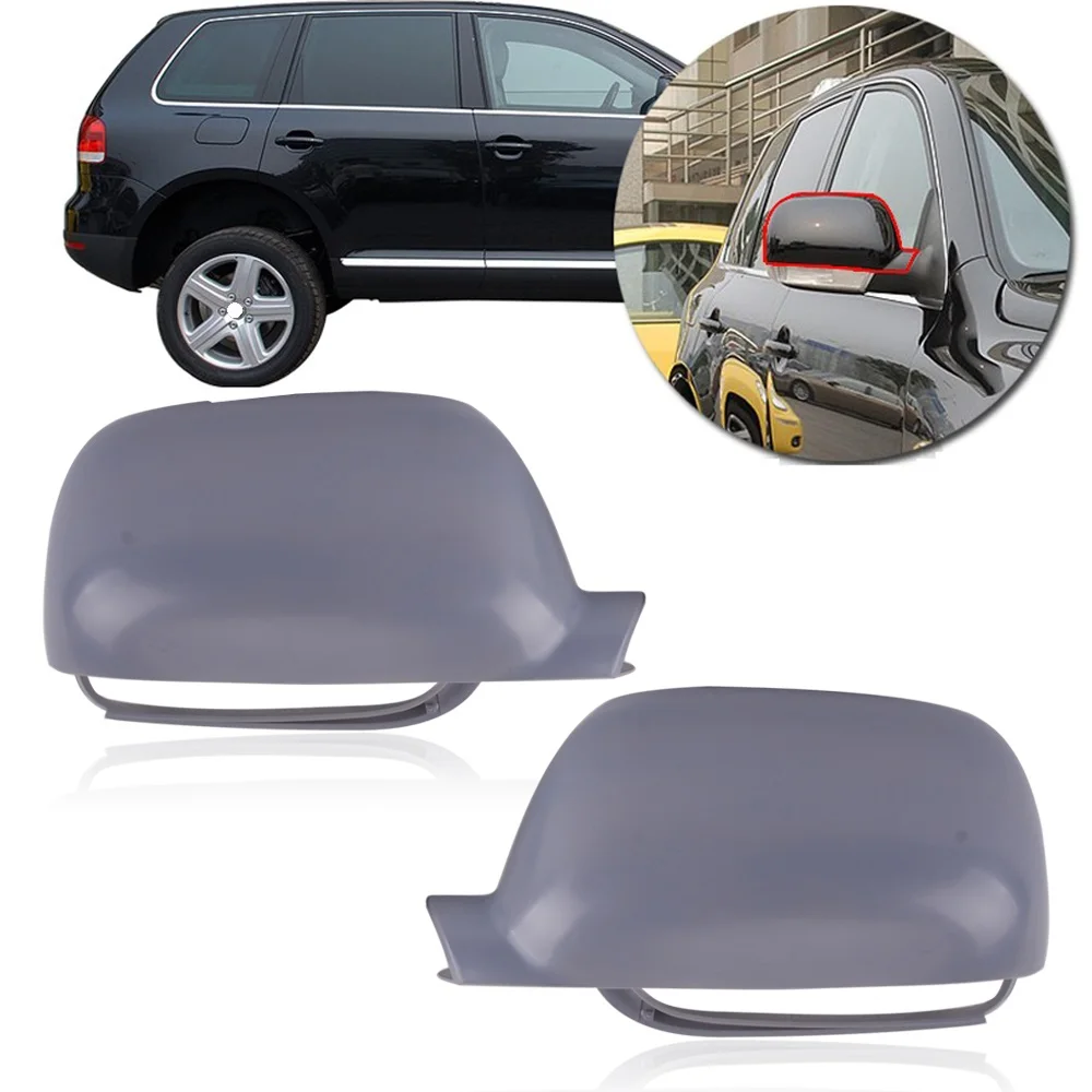 Крышка QX 1 пара для VW Touareg 2003-2007 зеркальная крышка боковая заднего вида корпуса
