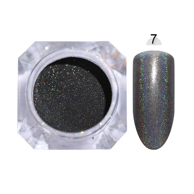 Pattern 9 1g BORN PRETTY Galaxy голографический блестящий для ногтей Лазерная Голография для ногтей блестки пайетки пигментная пудра для дизайна ногтей пыль 0,2 г 0,5 г на выбор - Цвет: Pattern 9 1g