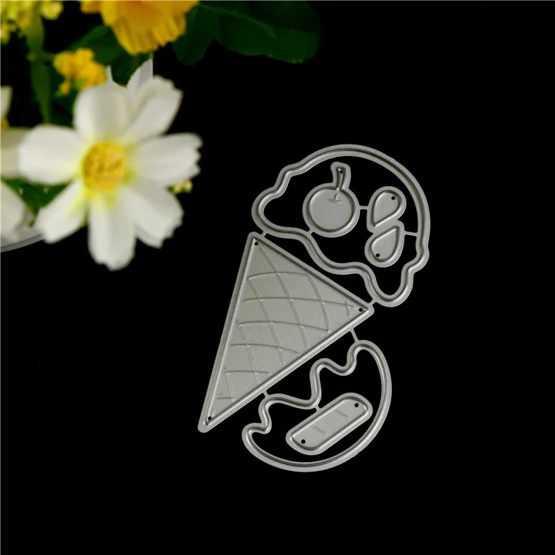 6 шт мороженого металла резки штампов для DIY скрапбукинга Альбом Бумажные