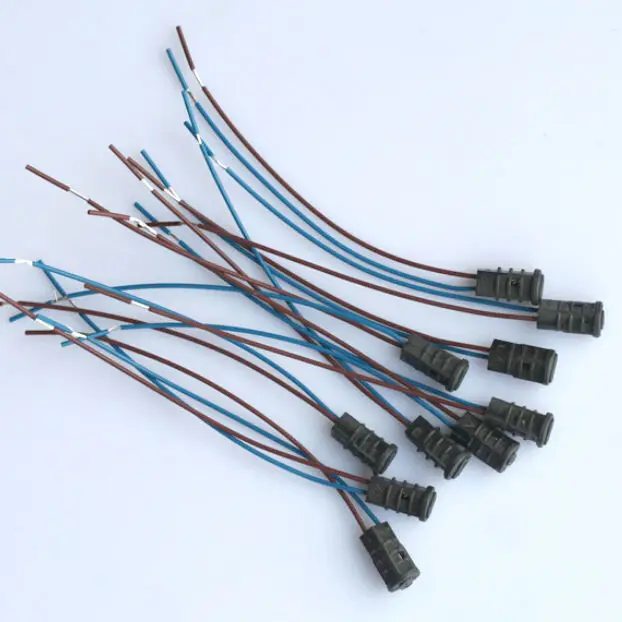 

Hot!10pcs/lot High Quality Socket Holder Connector G4 Ceramic Head LED Halogen Light Lamp Bulb Base 20cm