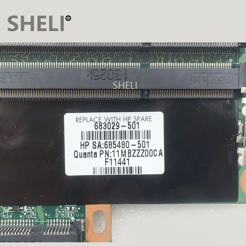 Материнская плата для ноутбука HP 683029 501 001 Pavilion G4 G6 G7|Комплектующие ремонта