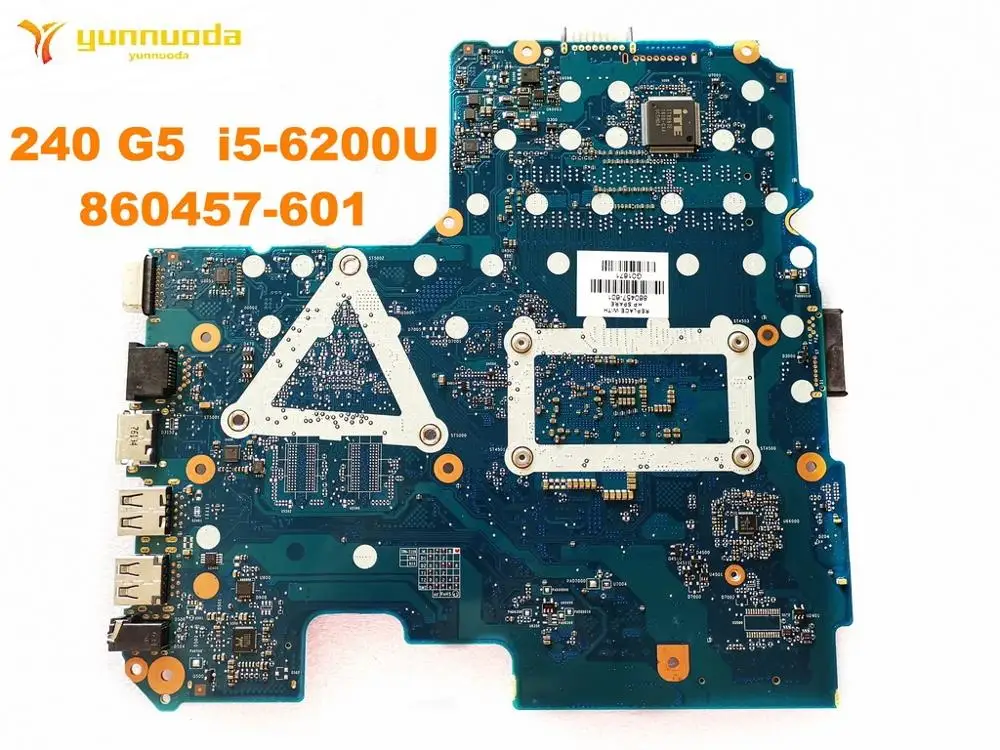 Оригинальная материнская плата для ноутбука HP 250 G4 240 G5 i5 6200U 860457 601 протестирована