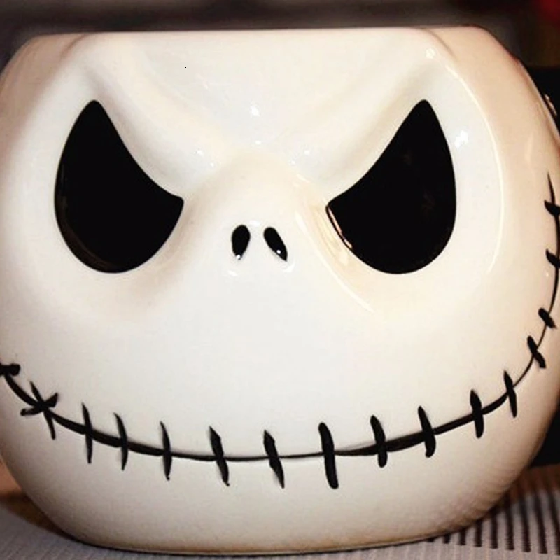 Креативная кружка в виде черепа кофейные кружки мультяшная чашка для кофе чая