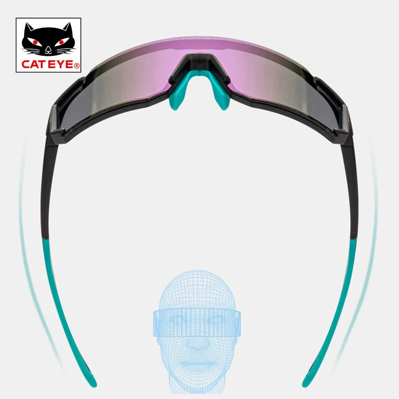 Солнцезащитные очки CATEYE поляризационные фотохромные UV400 для езды на велосипеде и