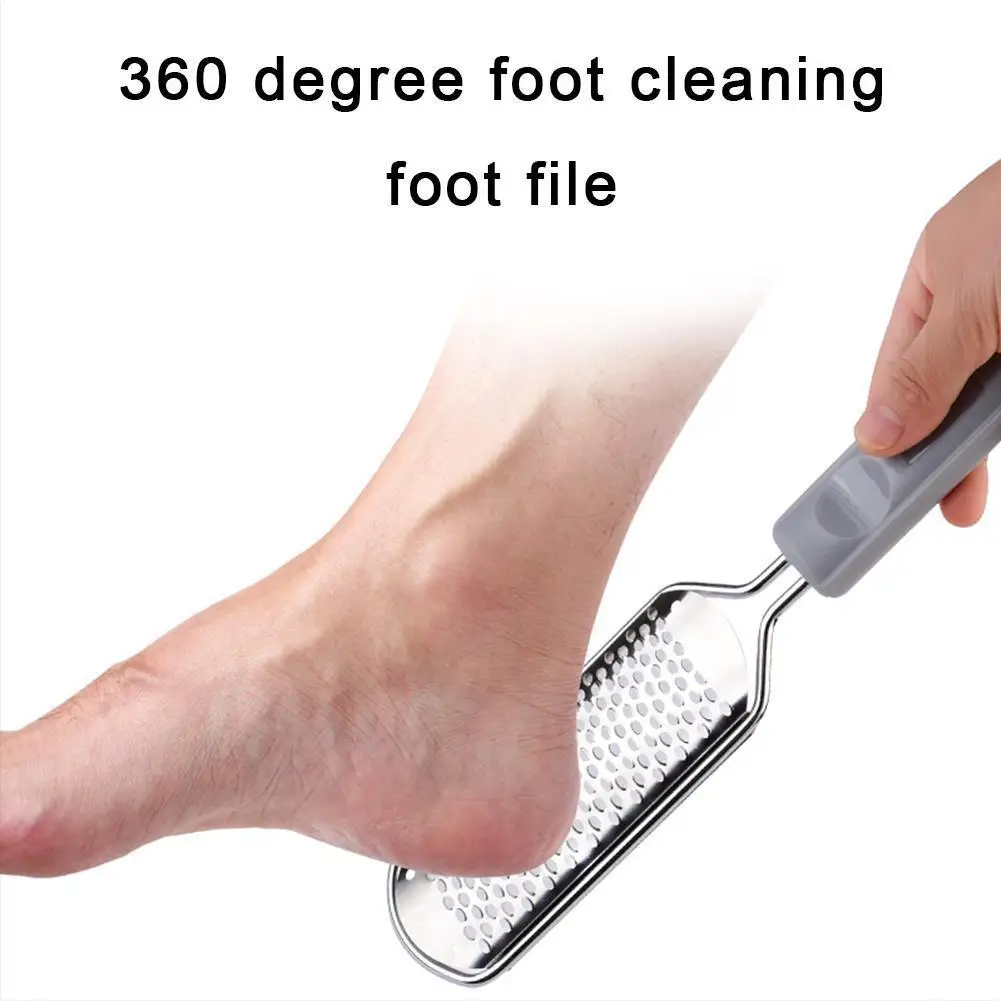 

1PC Foot File For Pedicure, Steel Pedicure Tool, Foot Dead Skin Remover Blade, Replaceable Foot Care Brush Callus