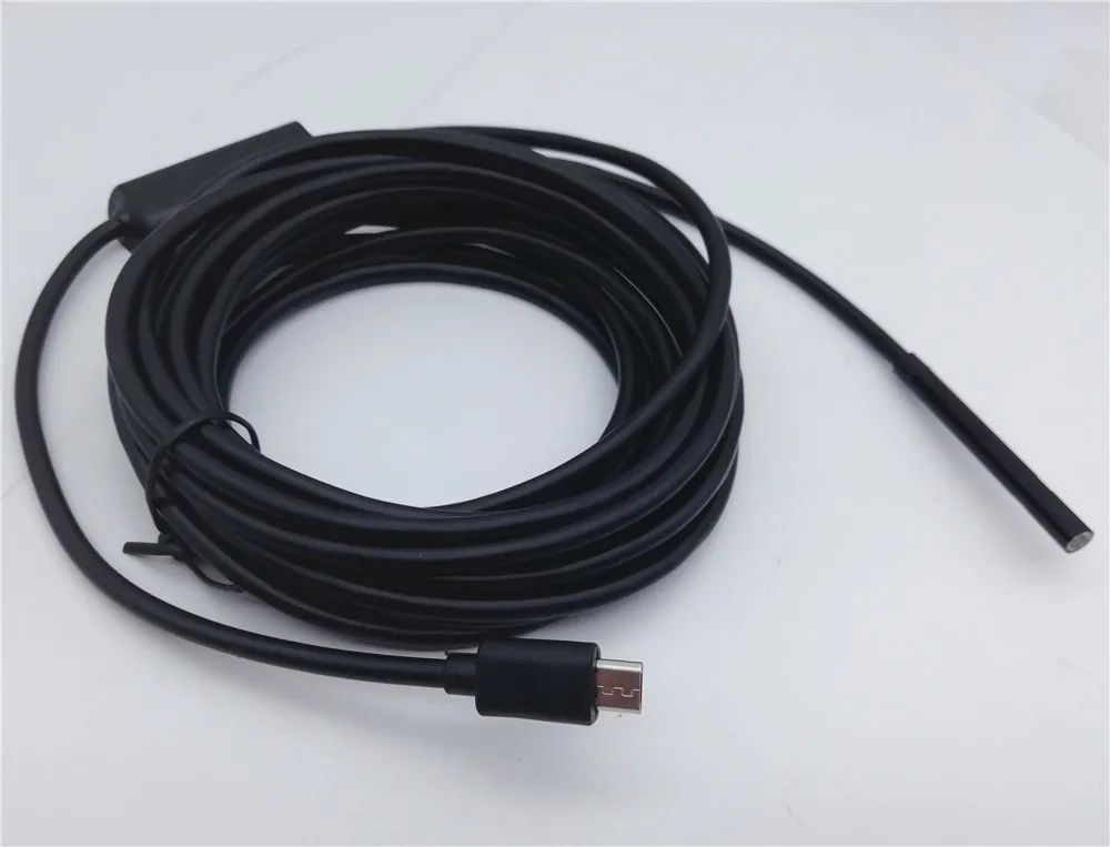 2-в-1 5 мм Мп для Android OTG USB эндоскопическая камера | Безопасность и защита