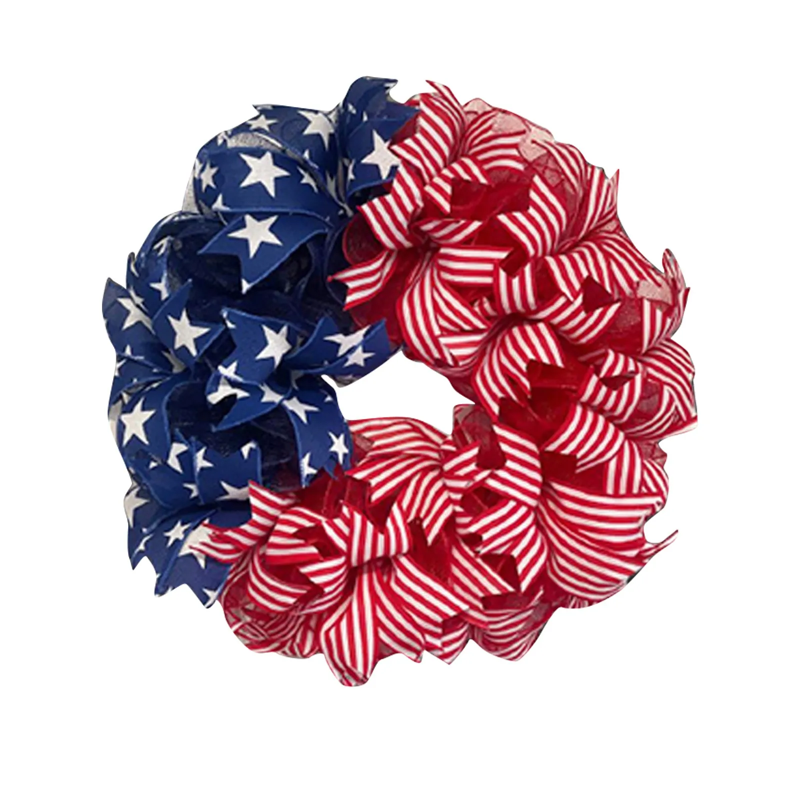 

Patriotic Decorations Independence Day 4th 2021 HOT SALE 4th Of Julys Wreath Memorial Day Wreath Patriotic Wreath For Front Door