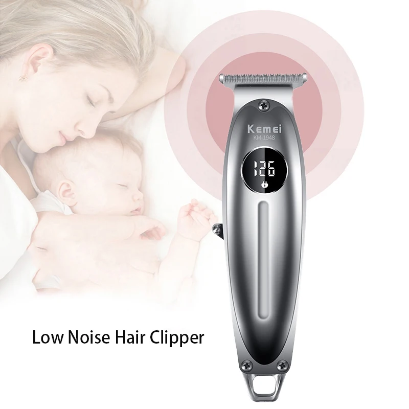 kemei professional hair clipper rechargeable trimmer shaving machine cutting beard electric razor | Красота и здоровье