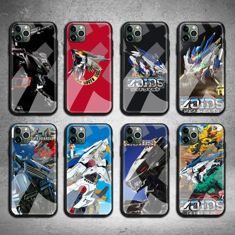 Чехол для телефона Zoids Genesis из закаленного стекла iPhone 12 pro max mini 11 Pro XR XS MAX 8X7 6S 6 Plus SE