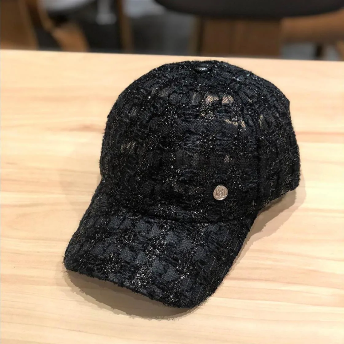 new arrival  Women's summer Baseball Caps fashionable lace floral with M label thin and breathable sun hat