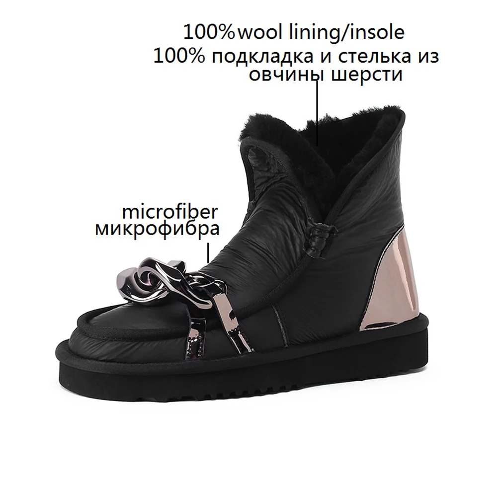 Новинки 2021 годаполусапожки женские с натурального мехастильные угги круглым