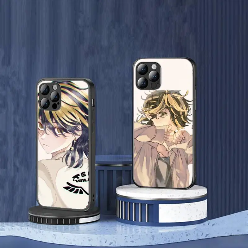 

tokyo revengers wallpaper Phone Case for iPhone 13 7 8 11 12 Pro X XS XR Samsung A S Note 10 21S 71 Plus pro Max mobile bags