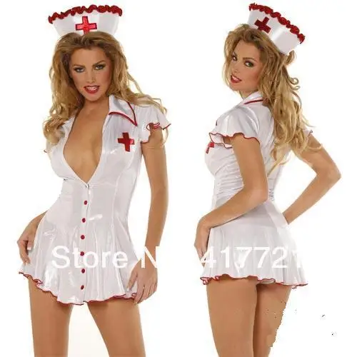 

ML5404 Sexy Ladies Nurse Kostuum Uniform Outfit, Halloween Cosplay voor Vrouwen