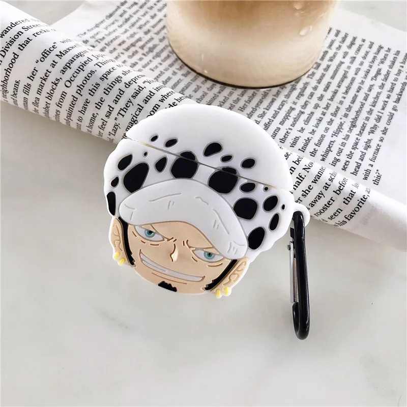 Манга для Apple Airpods чехол защитный чехол Япония Аниме one piece Law чехол для наушников s для Airpods 1 2 Мягкий силиконовый чехол для гарнитуры