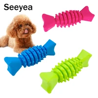 pet dog rubber toy candy shape anti bite pet toy dog teeth cleaning chewing training toy tasteless tpr dog pet products seeyea