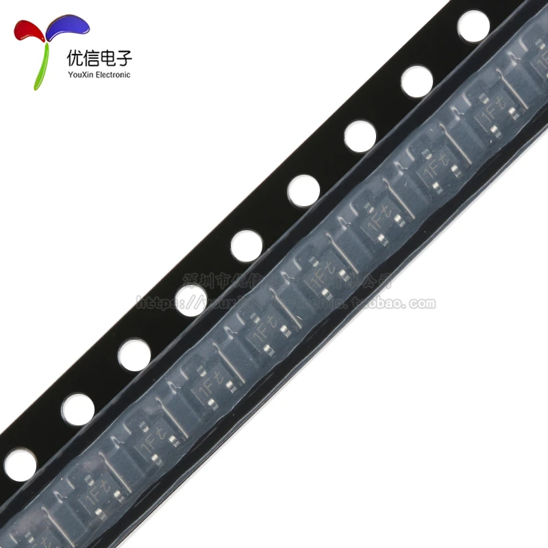 20/100/1000 шт оригинальный BC847BW 115 экран 1Ft SOT-323 45В/100мА SMD транзистор