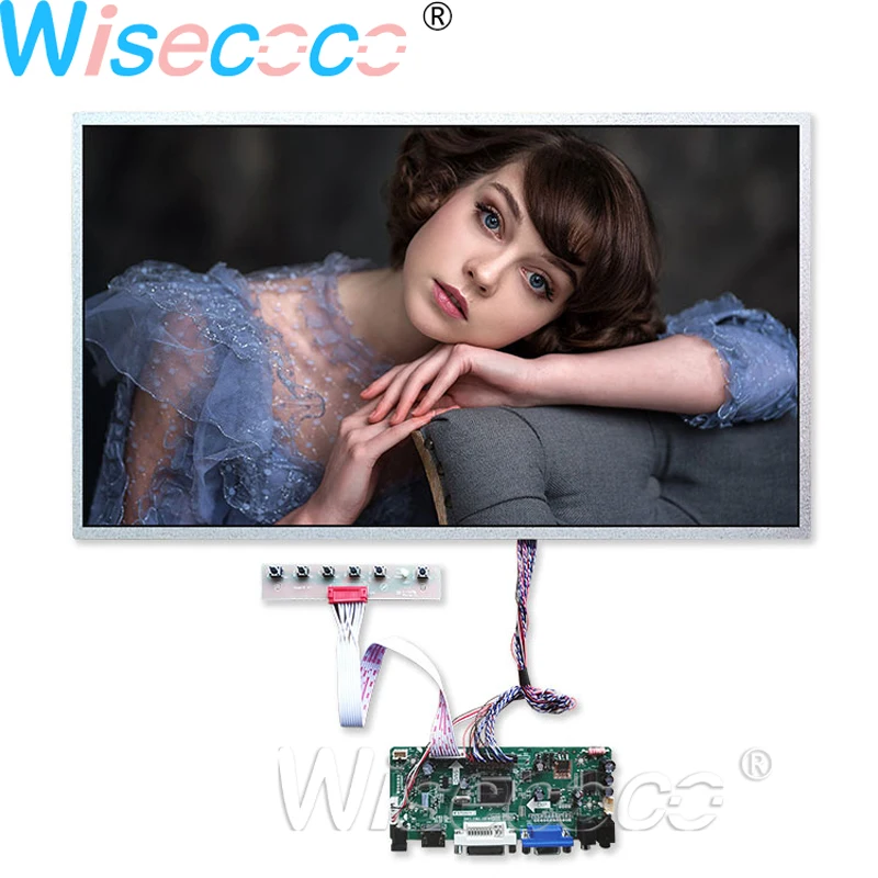

ЖК-дисплей TFT 17,3 дюйма, 1600 × 900, 40-контактный LVDS M.NT68676.2, плата драйвера для аудионаушников, VGA, DVI, DC