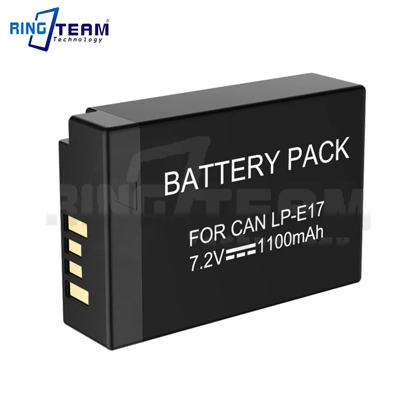 

10PCS 7.2V 1100mAh LP-E17 Camera Battery Bateria for Canon EOS T6i 750D T6s 760D 800D M3 M5 M6 8000D Kiss x8i