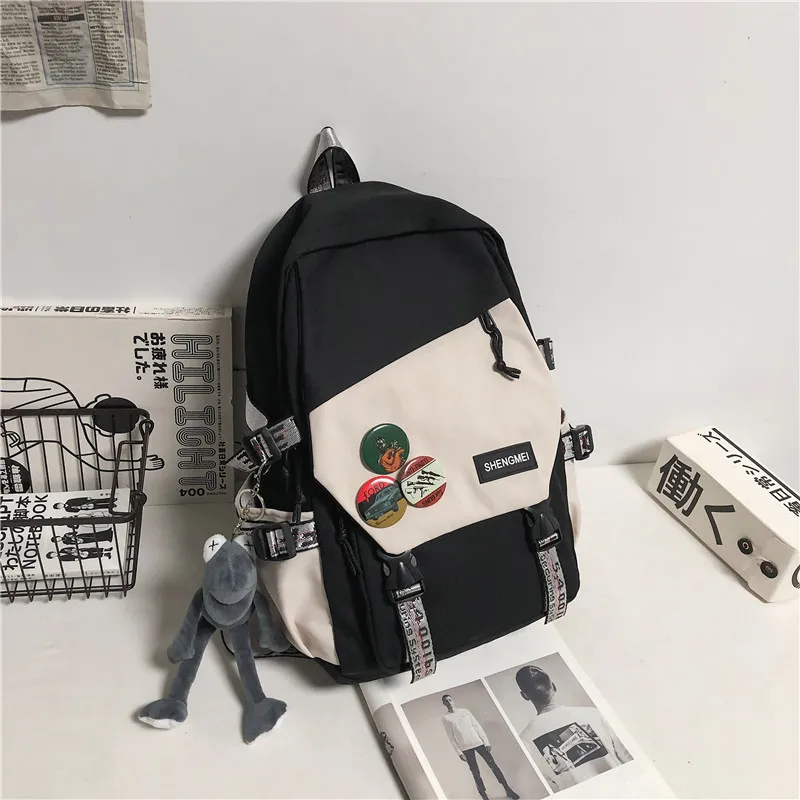 

Рюкзак женский нейлоновый с принтом, осень 2021