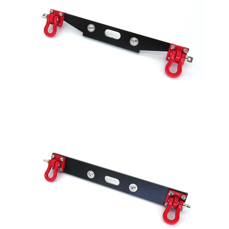 

Metal Rear Bumper with Tow Hook for MN D90 D91 D99S MN90 MN99S 1/12 RC Car Upgrade Spare Parts Accessories