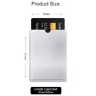1000 шт. Противокражные кредитные держатель для карт алюминиевые блокирующие втулки RFID