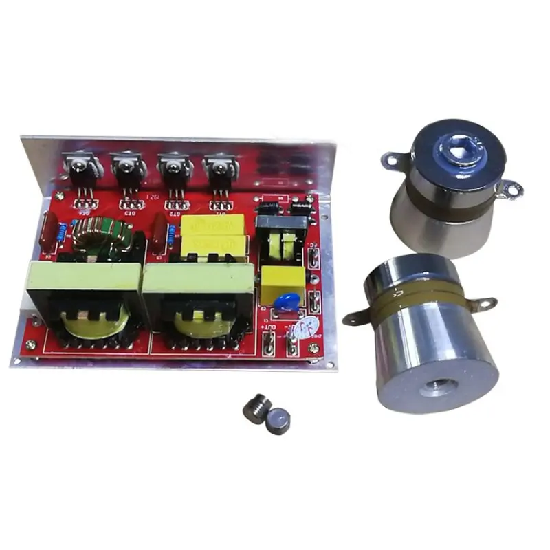 

Ultrasonic Transducer Driver 132*85*45mm 28k/40k 100W/50W PCB Generator Included Ultrasonic Transducers For Ultrasonic Cleaner