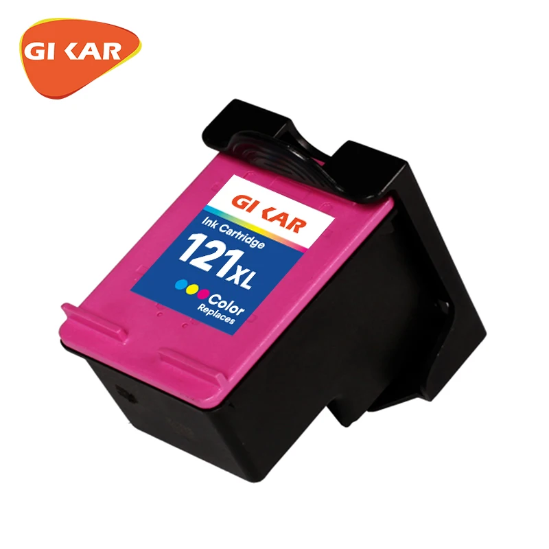 

Gikar hp 121 xl HP 121XL Black Tri-Color Remanufactured Inkjet for Deskjet D2563 D1663 D2663 D5563 F2530 F2545 F2560 F2563 F2568