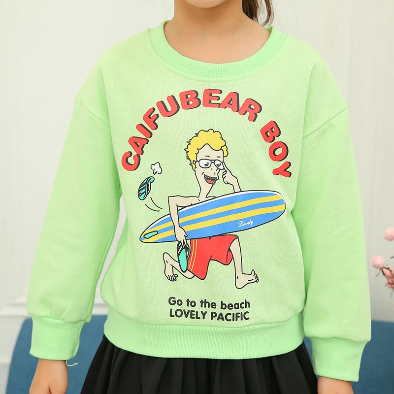 

Kids Spring and Autumn Clothes Kids Sweatshirt Girls Tops Long Sleeve Clothes 3-11Y Children Clothing Baby Girls Clothes Hoodie