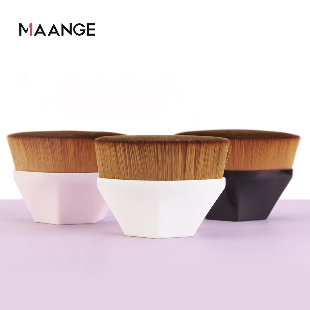 

1Pcs Foundation Brush BB Cream Makeup Brushes Loose Powder Flat Brush Kit Make up Tool Cosmetics